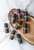 Happy Skin Aromatherapy Top 8 Pure Essential Oils Set - 100% Pure & Natural